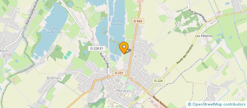 localisation de l'entreprise SCI LE CAP DU BEAU SEJOUR  ARDRES