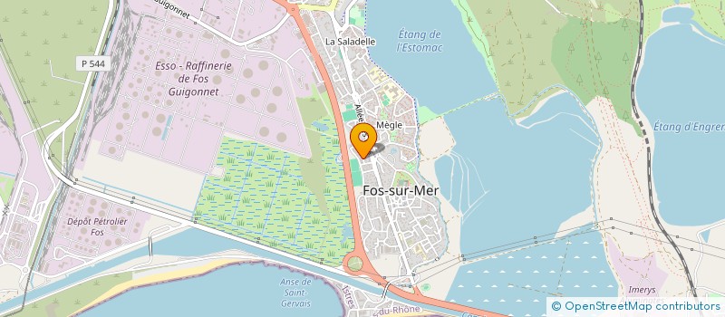 localisation de l'entreprise SCI LE CAP FAGNET  FOS-SUR-MER