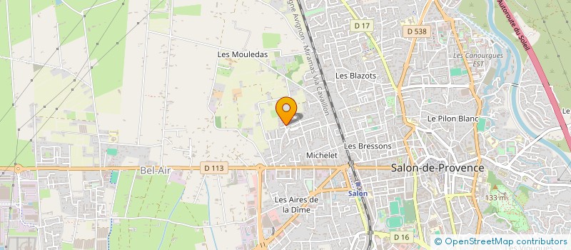 localisation de l'entreprise SCI LE CAPELAN  SALON-DE-PROVENCE