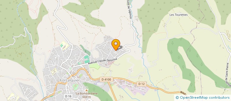 localisation de l'entreprise SCI LE CAPITOL à FORCALQUIER