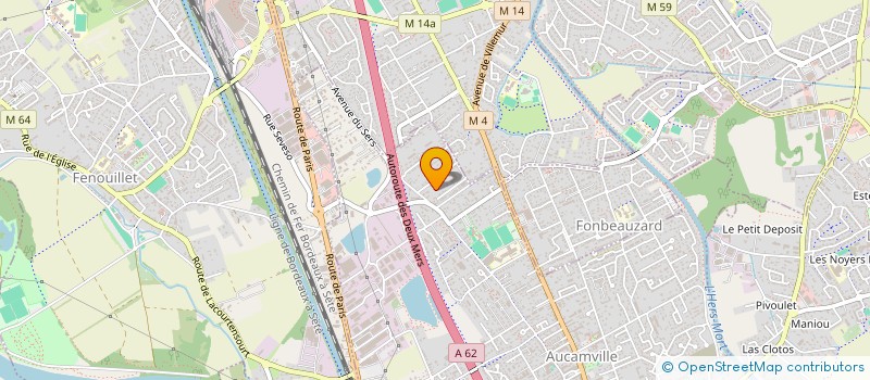 localisation de l'entreprise SCI LE CAPRICORNE à AUCAMVILLE