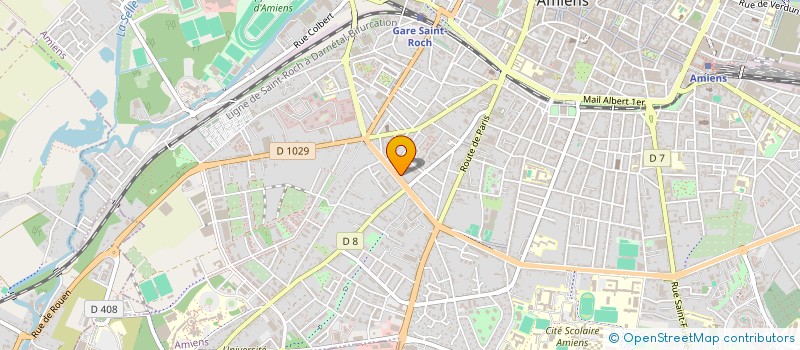 localisation de l'entreprise SCI LE CARALEX à AMIENS