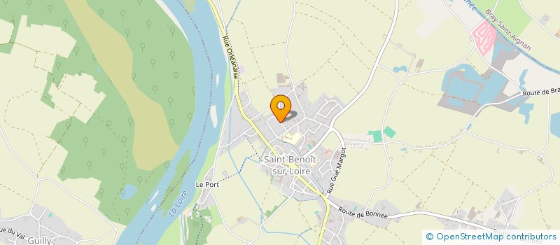 localisation de l'entreprise SCI LE CARFATON à SAINT-BENOIT-SUR-LOIRE