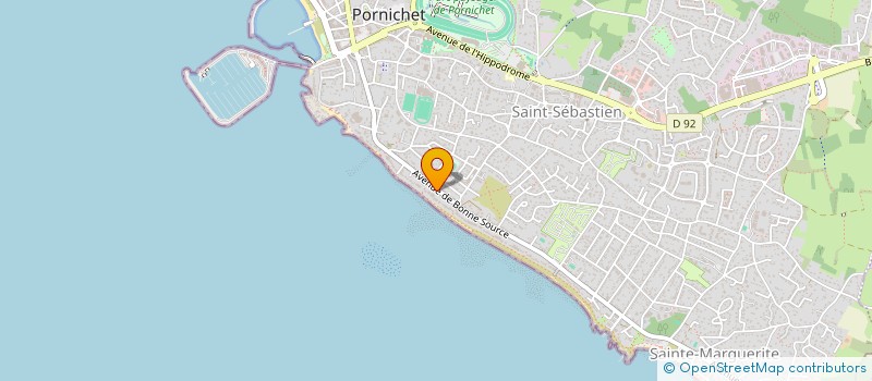 localisation de l'entreprise SCI LE CARLINA à PORNICHET