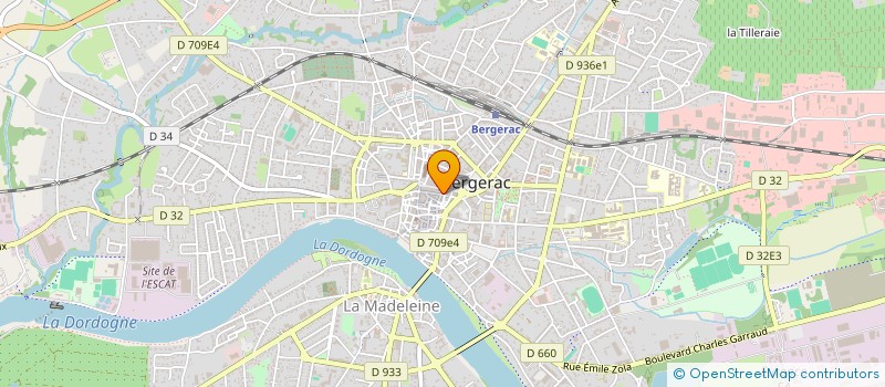 localisation de l'entreprise SCI LE CARNOT à BERGERAC
