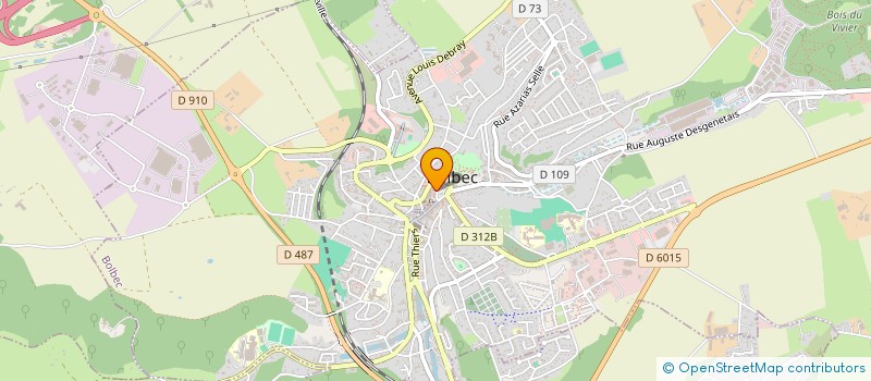 localisation de l'entreprise SCI LE CARNOT  BOLBEC