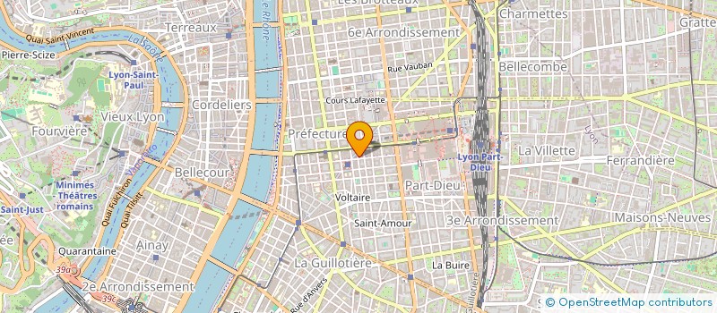 localisation de l'entreprise SCI LE CARNOT SAINT FONS  LYON