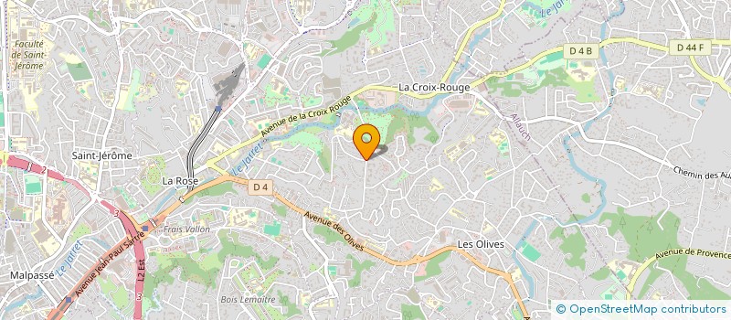 localisation de l'entreprise SCI LE CARRE D'OZ à MARSEILLE