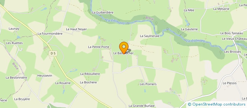 localisation de l'entreprise SCI LE CARREFOUR  SAINT-GEORGES-BUTTAVENT