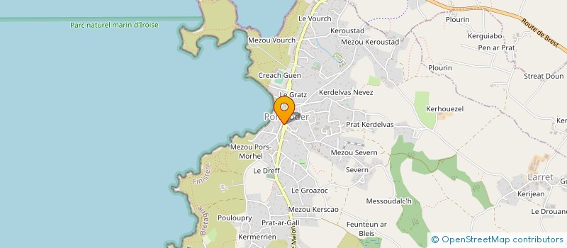 localisation de l'entreprise SCI LE CARREFOUR  GUIPAVAS