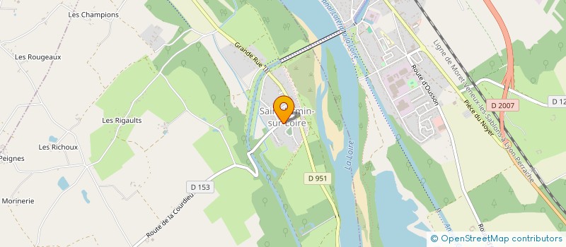 localisation de l'entreprise SCI LE CARROU à CHATILLON-SUR-LOIRE