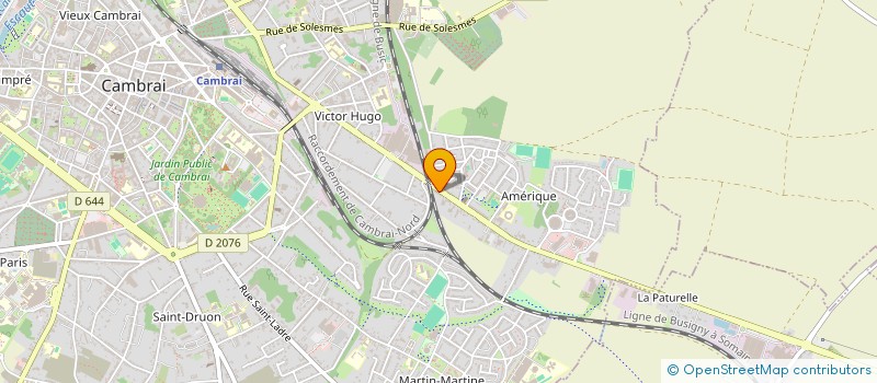 localisation de l'entreprise SCI LE CASTADOT  CAMBRAI