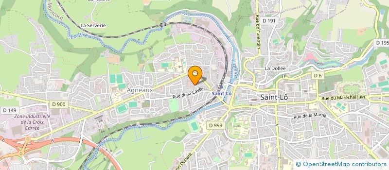 localisation de l'entreprise SCI LE CASTEL  THEREVAL