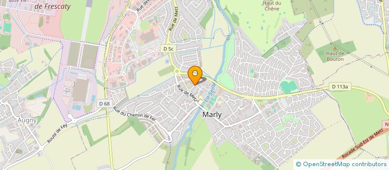 localisation de l'entreprise SCI LE CASTELAS à MARLY