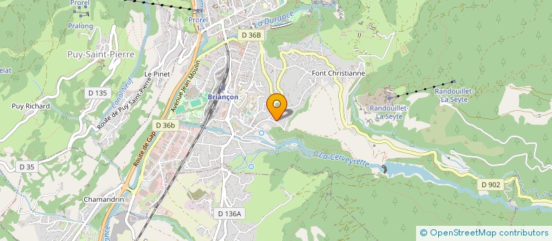 localisation de l'entreprise SCI LE CASTILLE à VILLAR-SAINT-PANCRACE