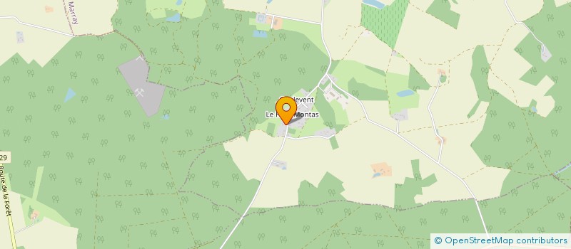 localisation de l'entreprise SCI LE CASTOR DE MARRAY  MARRAY