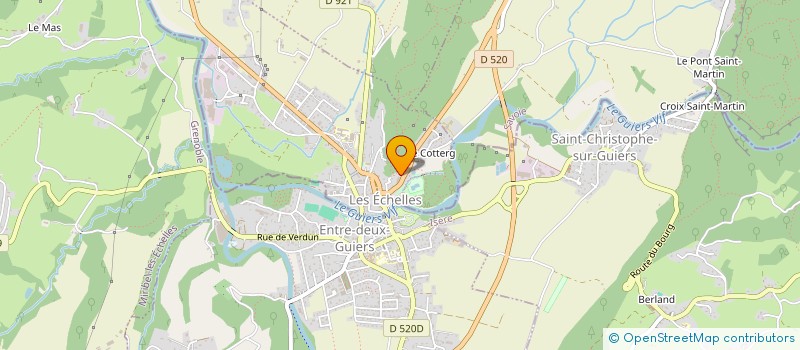 localisation de l'entreprise SCI LE CASTOR VERT  LA BAUCHE