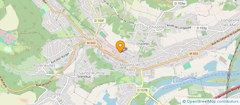 localisation de l'entreprise SCI LE CATALPA  CHATEL-SAINT-GERMAIN