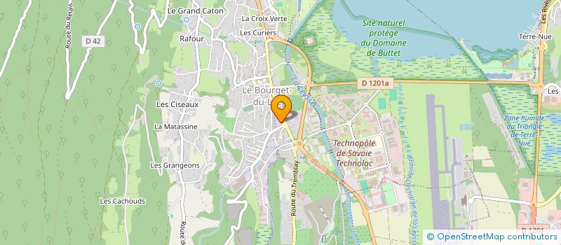 localisation de l'entreprise SCI LE CATON  LE BOURGET-DU-LAC
