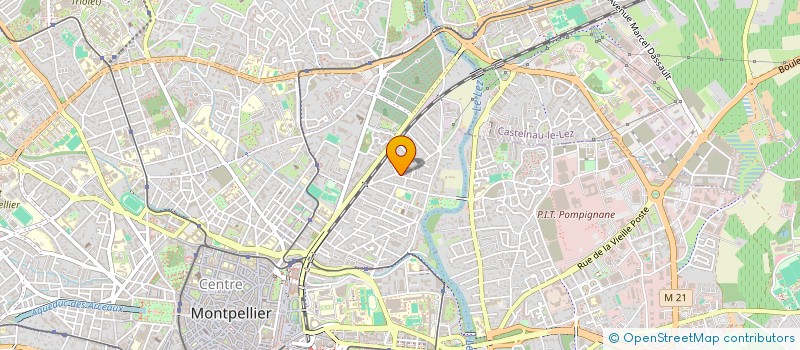 localisation de l'entreprise SCI LE CAUSSE à MONTPELLIER