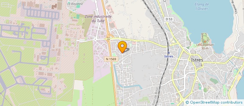 localisation de l'entreprise SCI LE CEDRE  ISTRES