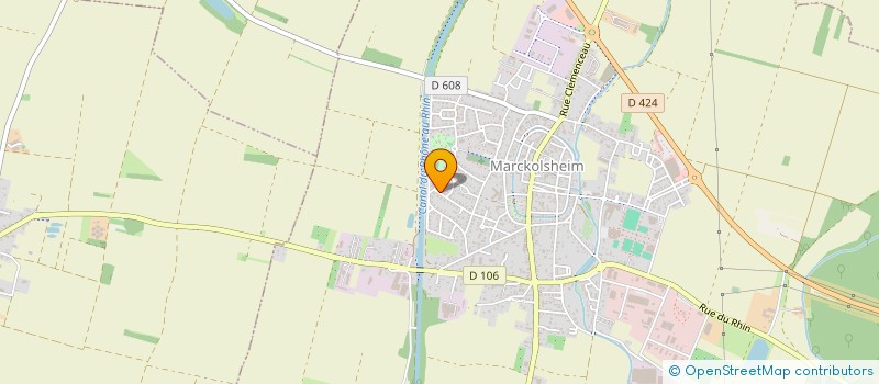 localisation de l'entreprise SCI LE CEDRE  MARCKOLSHEIM