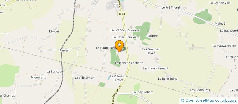 localisation de l'entreprise SCI LE CEDRE  MEDREAC