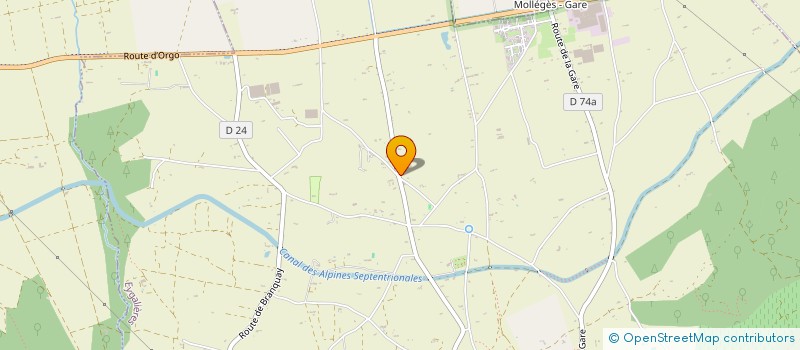 localisation de l'entreprise SCI LE CEDRE  EYGALIERES