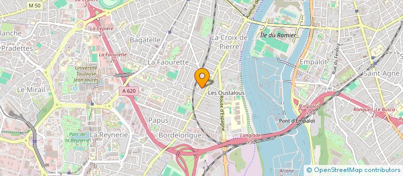 localisation de l'entreprise SCI LE CEDRE à TOULOUSE