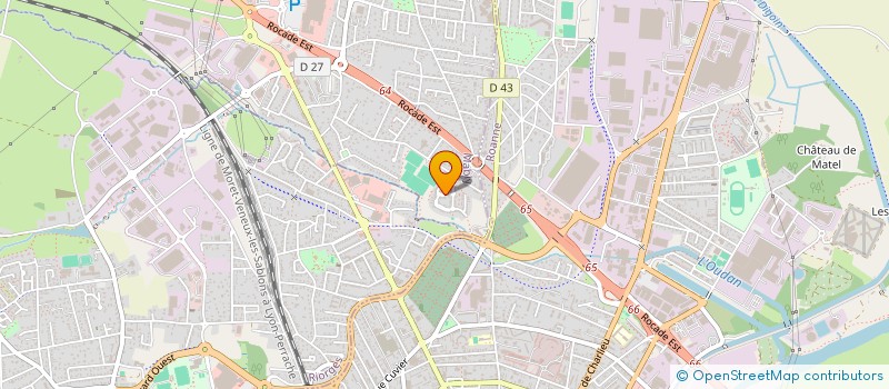 localisation de l'entreprise SCI LE CEDRE  MABLY