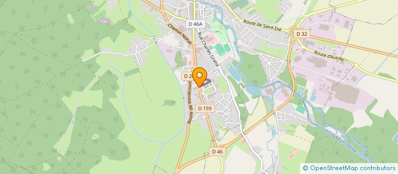 localisation de l'entreprise SCI LE CEDRE  RAMBERVILLERS