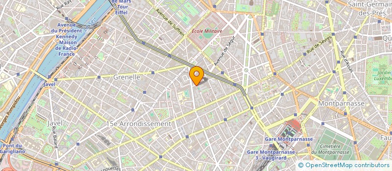 localisation de l'entreprise SCI LE CEDRE  PARIS