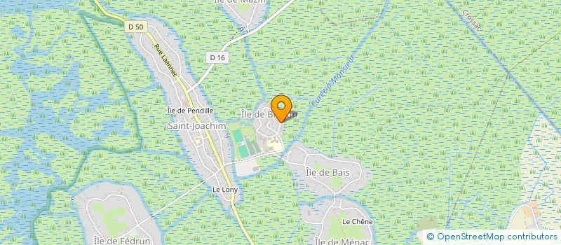 localisation de l'entreprise SCI LE CEDRE  SAINT-JOACHIM