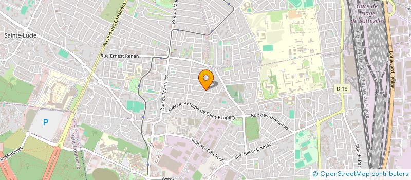 localisation de l'entreprise SCI LE CEDRE  SAINT-ETIENNE-DU-ROUVRAY