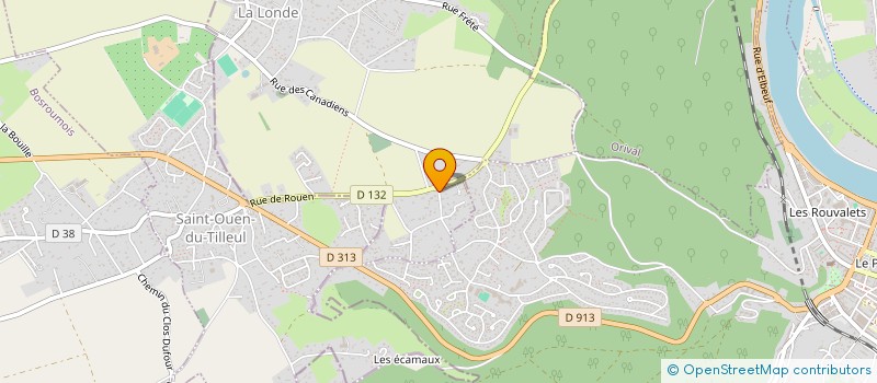 localisation de l'entreprise SCI LE CEDRE  LA LONDE