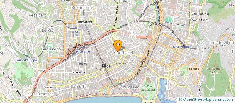 localisation de l'entreprise SCI LE CEDRE DE CIMIEZ à NICE