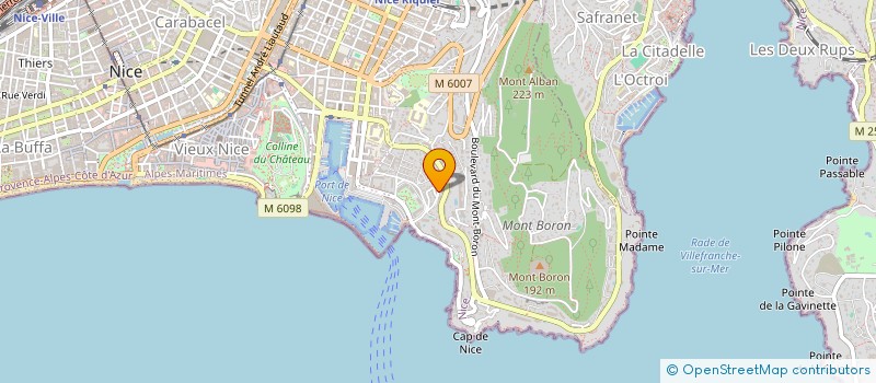 localisation de l'entreprise SCI LE CEDROS à NICE