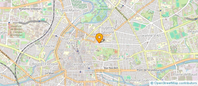 localisation de l'entreprise SCI LE CELTIQUE  RENNES