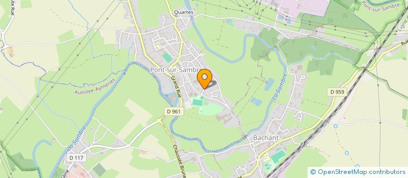 localisation de l'entreprise SCI LE CERCLE ROMKE  PONT-SUR-SAMBRE