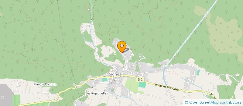 localisation de l'entreprise SCI LE CERF 66  SIGNES