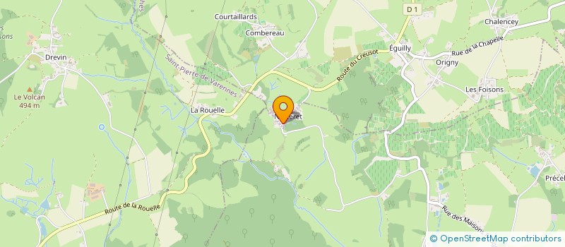 localisation de l'entreprise SCI LE CERISIER  SAINT-MAURICE-LES-COUCHES