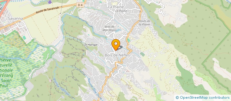 localisation de l'entreprise SCI LE CERISIER à SAINT-PAUL