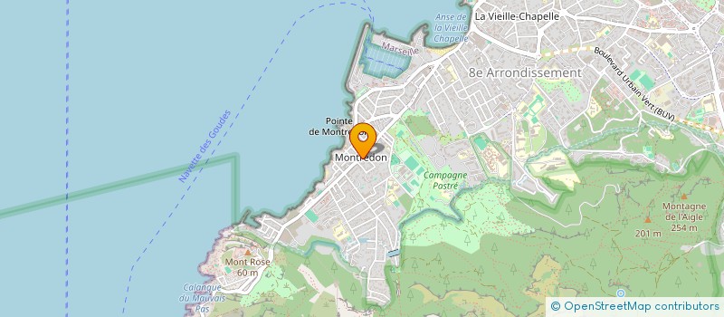 localisation de l'entreprise SCI LE CERISIER à MARSEILLE