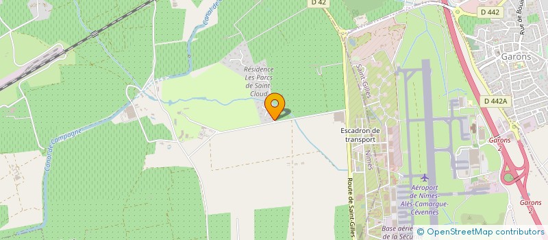 localisation de l'entreprise SCI LE CEZANNE  NIMES