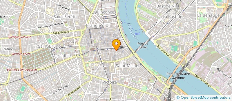 localisation de l'entreprise SCI LE CHABI  BORDEAUX