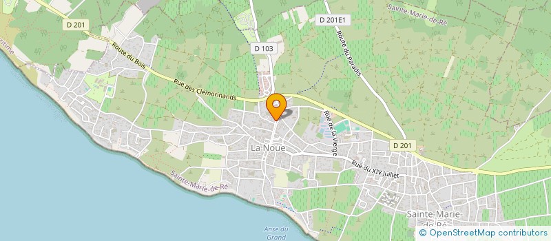 localisation de l'entreprise SCI LE CHAI  SAINTE-MARIE-DE-RE