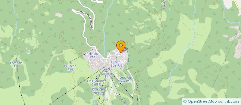 localisation de l'entreprise SCI LE CHALET  RISOUL