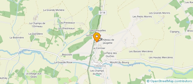 localisation de l'entreprise SCI LE CHALET à OBTERRE