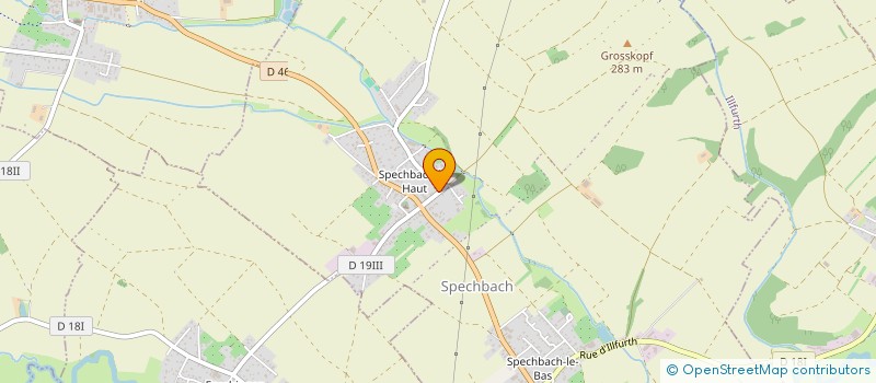 localisation de l'entreprise SCI LE CHALET  FRNINGEN