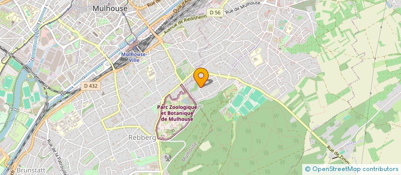 localisation de l'entreprise SCI LE CHALET  RIEDISHEIM